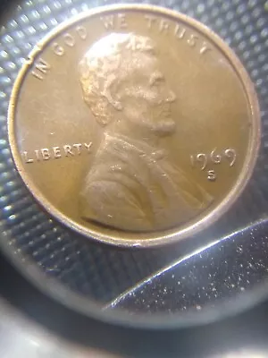 BEAUTIFUL 1969 S Double Die Obv/Rev Lincoln Penny Great Doubling • $450