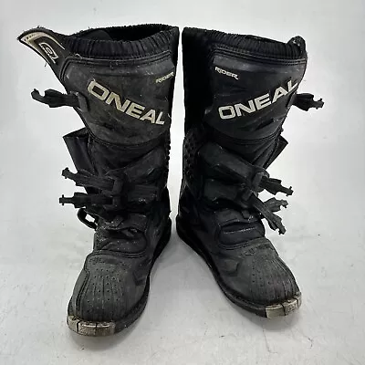 O'Neal Rider MX Boots - Motocross Dirt Bike Off-Road Enduro ATV Mens Gear Sz. 8 • $99.95