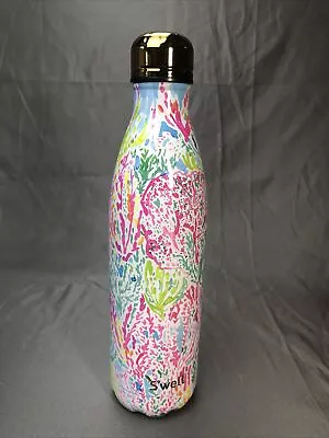 S'well Lilly Pulitzer Water Bottle Let’s Cha Cha Floral Thermos 002186 Swell • £31.82