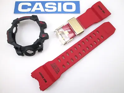 Casio G-Shock Mudmaster GWG-1000GB-4 GWG1000GB Red Resin Watch Band & Bezel Set • $276.88