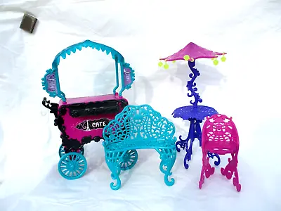 Monster High Doll Cafe Cart Scaris City Of Frights Furniture Playset - 2012 • $22.91