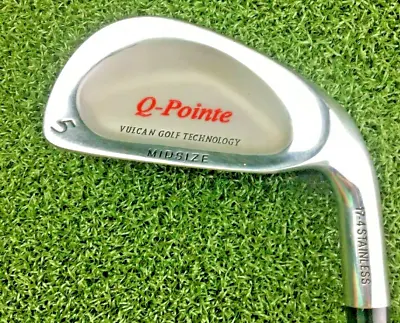 Vulcan Golf Q-Pointe Midsize Stainless 5 Iron / RH / Regular Graphite / Gw1686 • $12.95