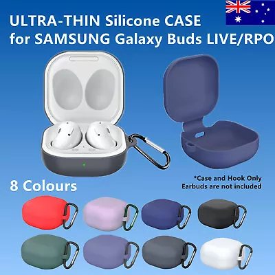 Silicone Case For Samsung Galaxy Buds Live/Pro Earphone Hook Cover AntiLost NEW • $10.95