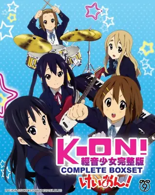 DVD K-ON! Season 1+2+The Movie+5 OVA English Dubbed All Region FREESHIP • $28.79