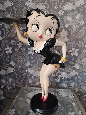 £90 • Buy Large Betty Boop Waitress Figurine With Tray