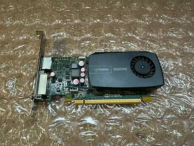 Nvidia Quadro 600 1GB DDR3 Graphics Card High Profile DVI DisplayPort 612951-002 • $9.99