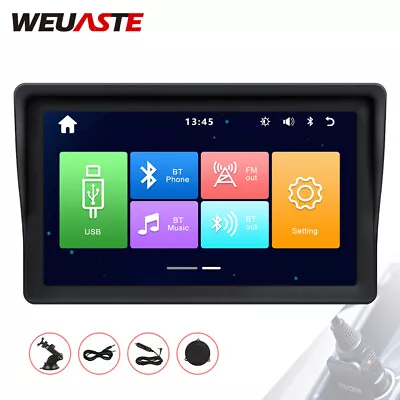 Portable Car Stereo Wireless Apple Carplay/Android Auto 7  HD Touch Screen BT FM • $98.78