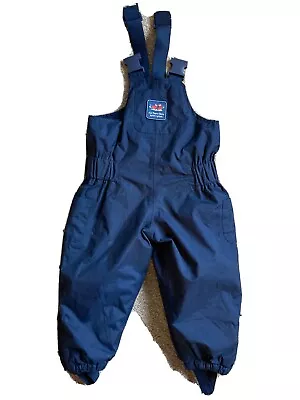 £7 • Buy JoJo Maman Bebe 12 - 18 Month Fleece Lined Winter Dungarees Waterproof