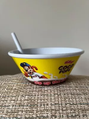 Vintage Kellogs Plastic CoCo Pops Sip-Up Cereal Bowl • £11