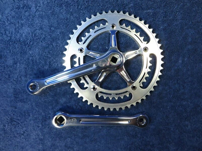 $300 • Buy Rare Flawless Campagnolo Nuovo Record Campy Vintage Crankset 170 Strada