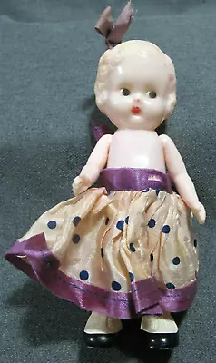 Vintage Marked S&E Moving Arms Plastic Doll • $4.99