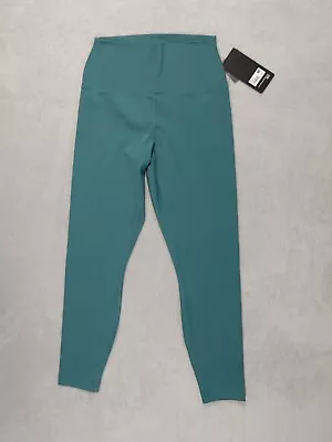 90 Degree By Reflex Womens Vintage Teal Hi-Rise Stretch Ankle Legging Size M • $25