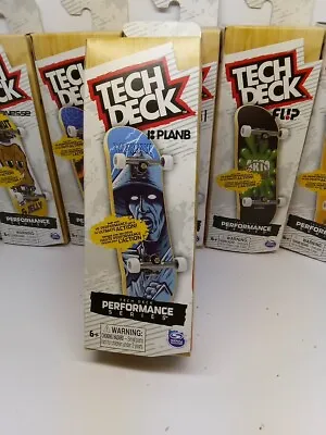 2024 TECH DECK PERFORMANCE SERIES Real Wood Skate Finger Board PLAN B • $29.99