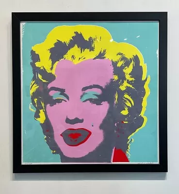 Andy Warhol Painting - MARILYN MONROE -American Pop Artist Painter W/ COA • $700