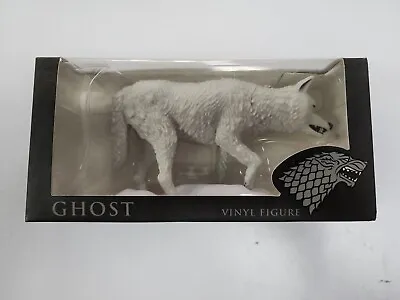 Game Of Thrones Direwolf GHOST Vinyl Figure HBO Official Licensed Snow Wolf -NEW • $20