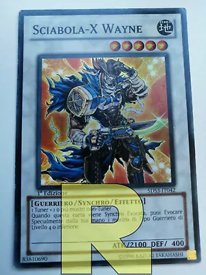 Saber - X Wayne / X-Saber® Super Rare® 5DS3-IT042® Italian® Good • $1.07