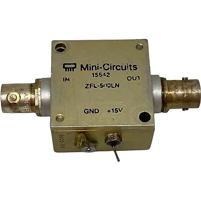 $86.30 • Buy ZFL-500LN Mini Circuits RF Amplifier Low Noise