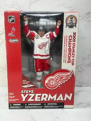 McFarlane NHL Steve Yzerman 2002 Stanley Cup Champions Limited Edition - 12  NIB • $120