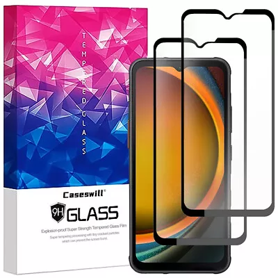 Caseswill For Samsung Galaxy XCover 7 6 Pro Tempered Glass Full Screen Protector • £9.58