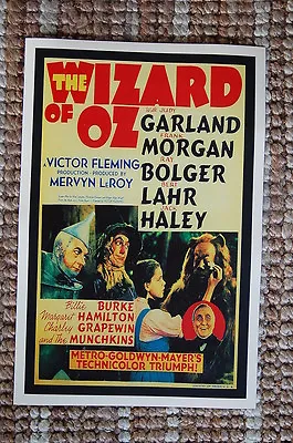 The Wizard Of Oz #2 Lobby Card Movie Poster • $4.50