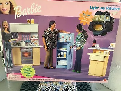 Vintage Barbie Playset Light Up Kitchen NRFB Rare  1999 • $19.99