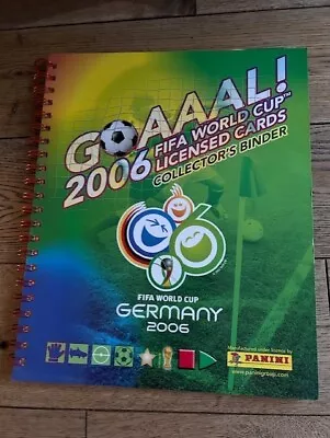 Complete Panini 2006 GOAAAL FIFA World Cup Cards Collector Binder • £50.99