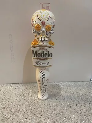 Modelo Especial Mini Beer Tap Handle Day Of The Dead Skull 7” Nee • $49.99