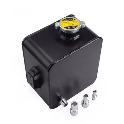 2.5L Aluminum Universal Coolant Radiator Overflow Recovery Water Tank Bottle • $25.99