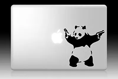 MacBook 13  & 15  Banksy Panda Apple Decal Sticker (pre-2016 MB Pro/Air Only) • £5.49