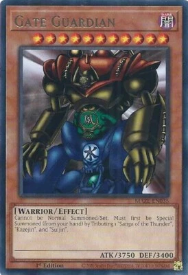 $1 • Buy Gate Guardian MAZE-EN035 Rare 1st Edition NM Yugioh