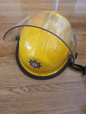 £65 • Buy Bullard Fire And Rescue Helmet With Face Shield 