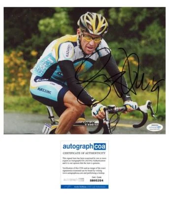 Lance Armstrong AUTOGRAPH Signed Tour De France Cycling 8x10 Photo B ACOA • £142.52