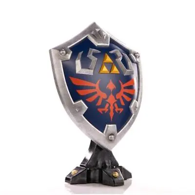 The Legend Of Zelda Hylian Shield PVC Statue Standard Edition LoZ TLoZ • $121.95