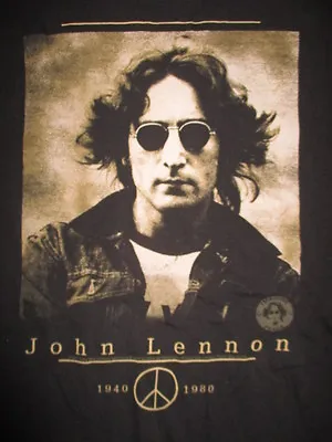 2012 JOHN LENNON 1940-1980 (MED) T-Shirt THE BEATLES Yoko Ono • £19.29