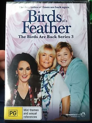 NEW & SEALED Birds Of A Feather Series/ Season 3 DVD Rare Aus Region 4 Fast Post • $39.95