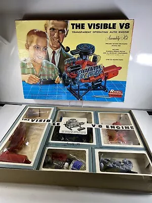 $64.99 • Buy Renwal Model The Visible V8 Engine Model Assembly Kit 1960 Incomplete AS IS