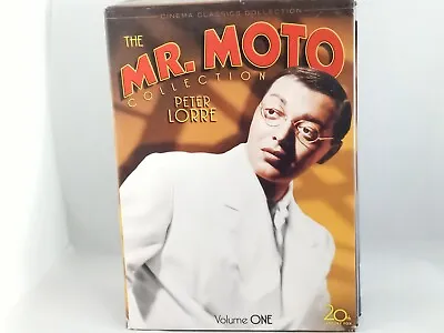 Mr. Moto Collection Volume 1 DVD 4-Disc Peter Lorre • $15.28