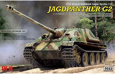 Ryefield Model 1/35 Jagdpanther G2 W/Full Interior 5022 • $55.99