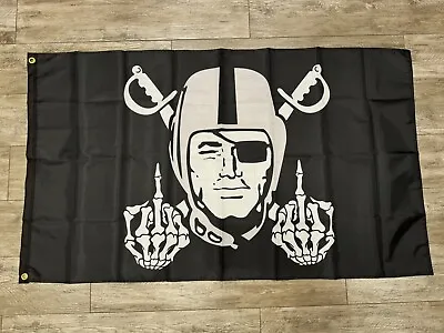 Las Vegas Los Angeles LA RAIDERS 3X5 Oakland NATION FLAG Same Day Ship From CA • $19.88