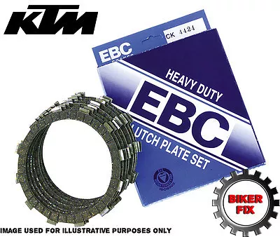 FITS KTM EXC 250 Six Days (2T) 2011-2012 EBC Heavy Duty Clutch Plate Kit CK5595 • $105.52