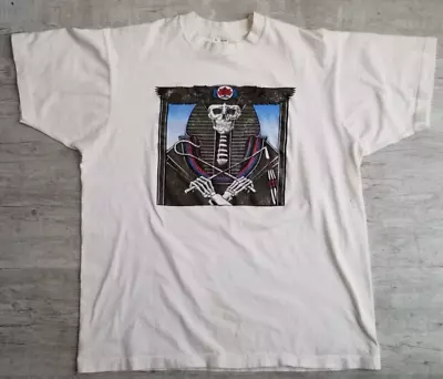 RARE Vintage 80's GRATEFUL DEAD Pharaoh T Shirt 1988 Stanley Mouse - Size XL • $126