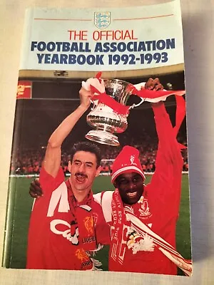 1992/93 FA Yearbook First Premier League Season Softback Book • £9.99
