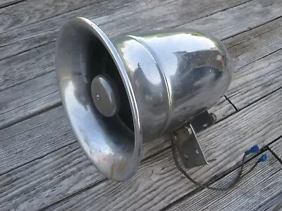 Vintage Police Fire Truck Siren Speaker Untested Believed To Be Federal Code 3 • $81