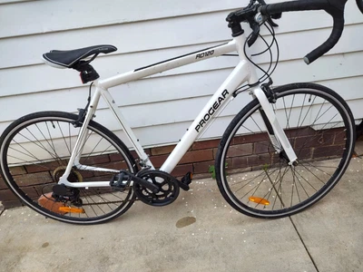 $65 • Buy PROGEAR RD 120 Urban Hybrid Racing Road Bike 7 Speed Large 56cm Alloy Frame 700c