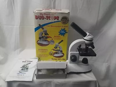 Microscope - My First Lab Duo-Scope In One Dual Lights Model MFL-06 Science • $18