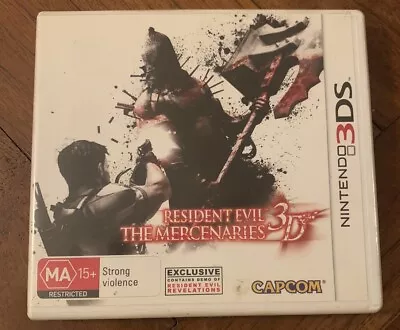RESIDENT EVIL: The Mercenaries 3D Game Nintendo 3DS Capcom 2012 Preowned • $25
