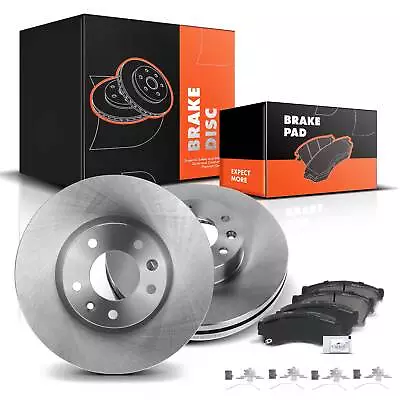 Front Side Disc Rotor & Ceramic Pads For Ford Fusion Lincoln MKZ Mazda 6 Mercury • $94.99