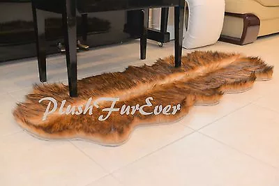 $90.09 • Buy 36  X 58  A38 GRIZZLY BEARSKIN Living Room Rug Runner Plush Sheepskin Area Rugs
