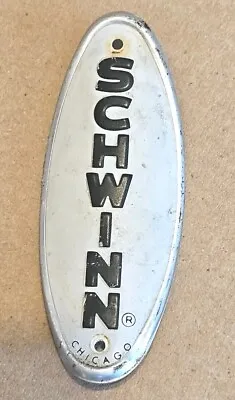   Vintage Schwinn Bicycle Headbadge     4-7 • $15