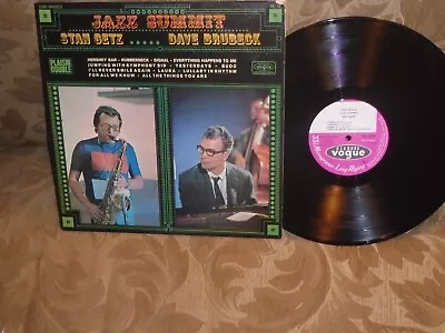 Stan Getz Dave Brubeck Jazz Summit DIsques Vogue Stereo 2 LP NM French Press • $9.99